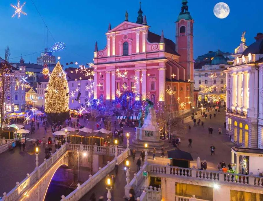 MERCATINI DI NATALE A LUBIANA, ZAGABRIA E BLED